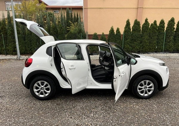 Citroen C3 cena 39900 przebieg: 133000, rok produkcji 2019 z Mława małe 277